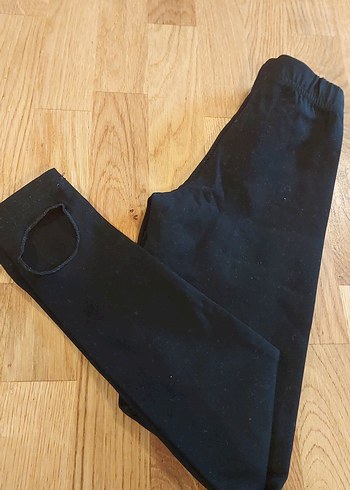 Siyah Kız Çocuk Jimnastik Tayt - Görsel 4