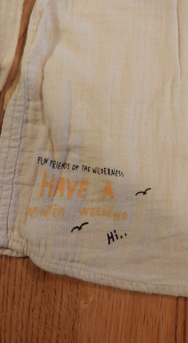 Bej Erkek Çocuk Keten Uzun Kollu Gömlek - Görsel 5