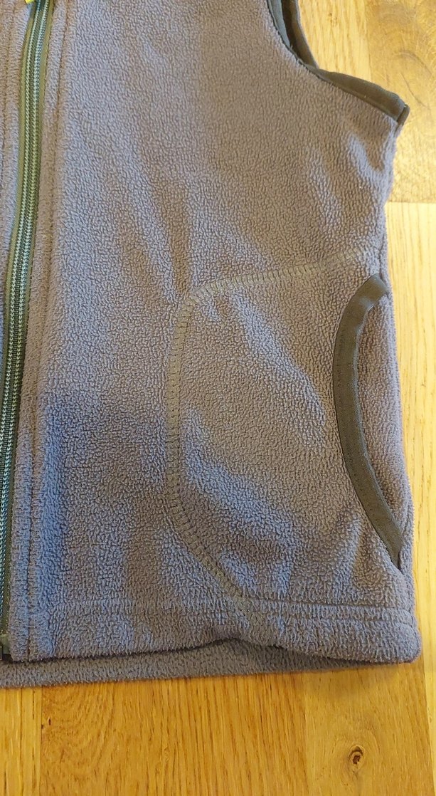 Gri Erkek Çocuk Fermuarlı Yelek - Görsel 5