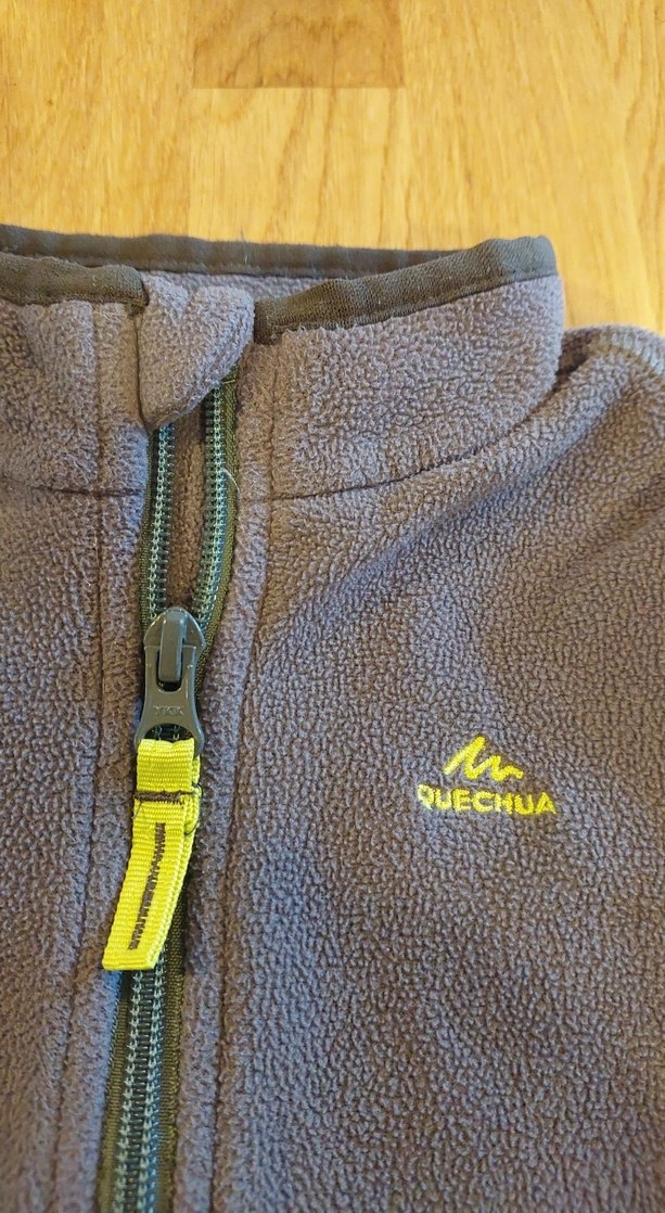 Gri Erkek Çocuk Fermuarlı Yelek - Görsel 4