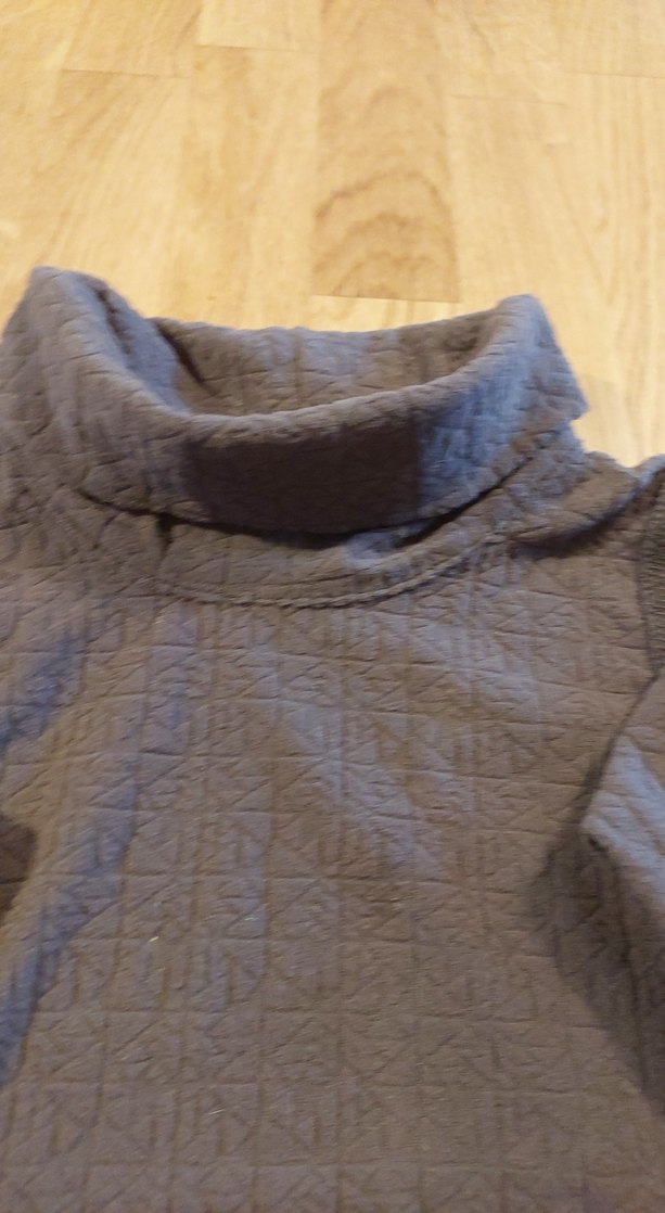 Antrasit Gri Erkek Çocuk Balıkçı Yaka Kar Sweat - Görsel 4