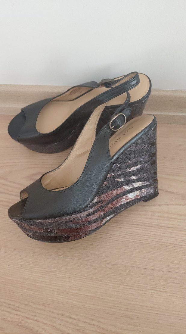 nine west platform ayakkabi - Görsel 2