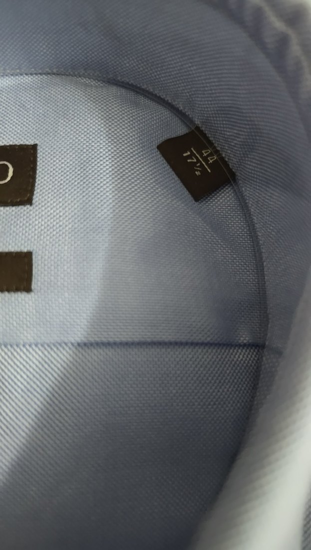 vakko Mavi uzun Kollu Düğmeli Erkek Gömlek - Görsel 4