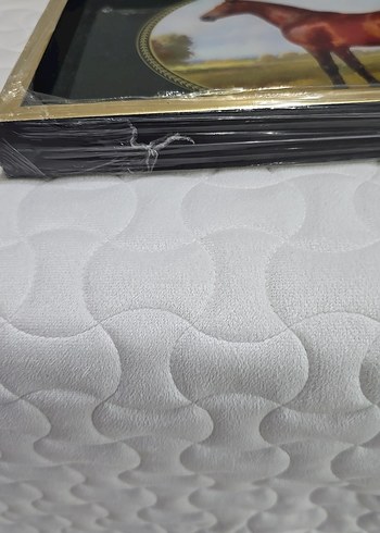 Kahverengi At Temalı Klasik Tepsi - Görsel 4