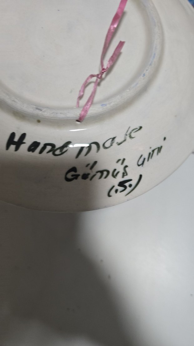 el yapimi cini tabak - Görsel 2