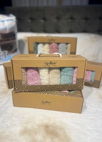 Nakışlı Bohem Beyaz Havlu Seti - Görsel 3