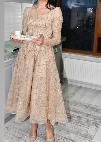 Işıl ışıl nişan elbisesi - Görsel 2