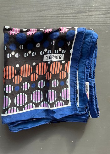 %100 ipek eşarp - Görsel 2