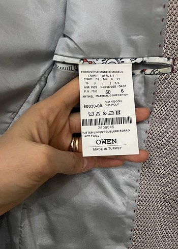 Spor klasik erkek ceket - Görsel 2