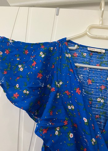 Oxxo marka V Yaka Uzun Elbise - Görsel 3