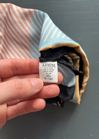 %100 ipek Armine Eşarp - Görsel 2