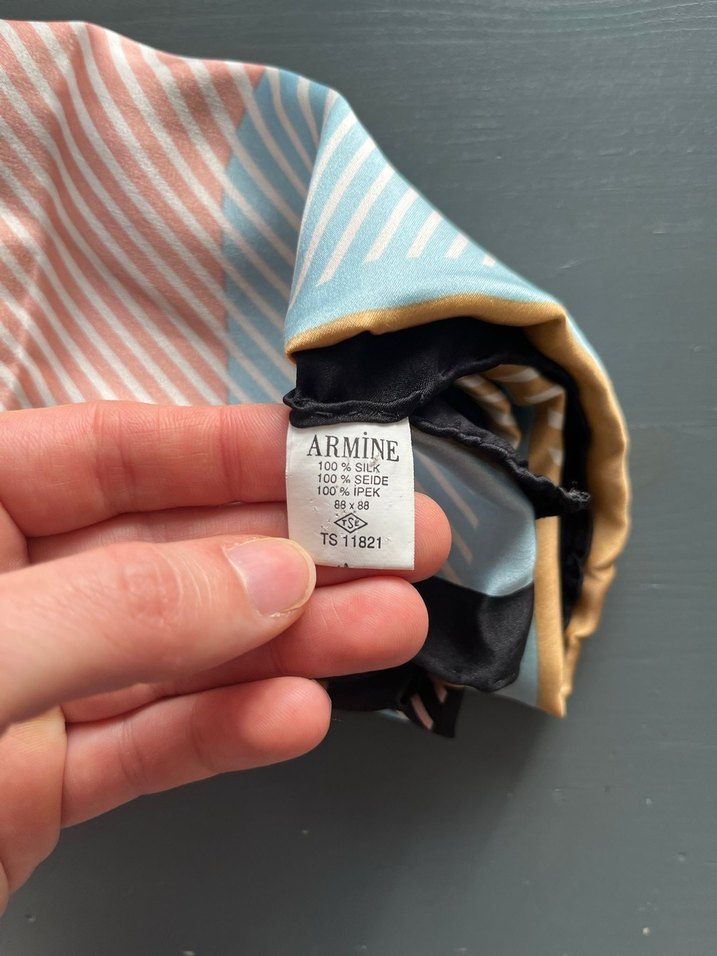 %100 ipek Armine Eşarp - Görsel 2