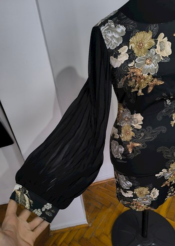 Bohem Straplez Mini Kadın Elbise - Görsel 3