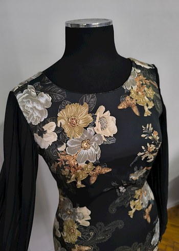 Bohem Straplez Mini Kadın Elbise - Görsel 4