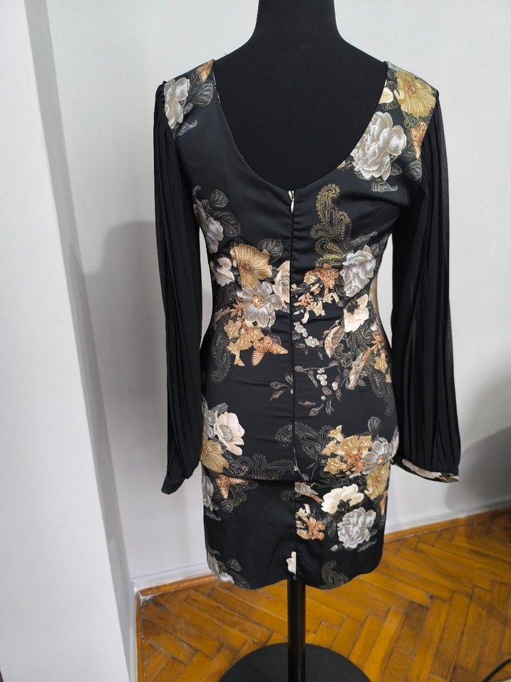 Bohem Straplez Mini Kadın Elbise - Görsel 2