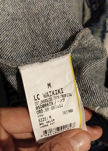 Gri Kadın Rahat Kesim Denim Ceket - Görsel 4