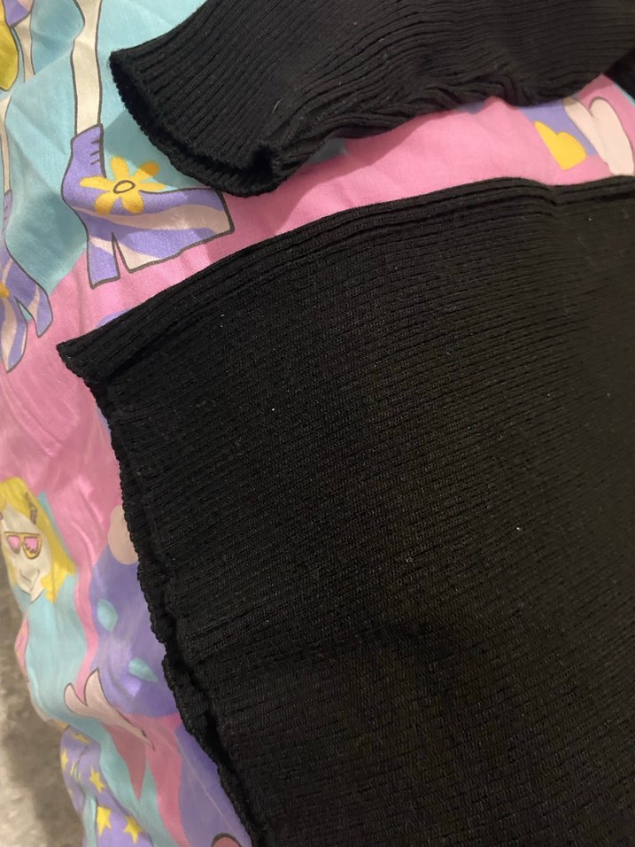 Siyah Düğmeli Balıkçı Yaka Kadın Triko - Görsel 2