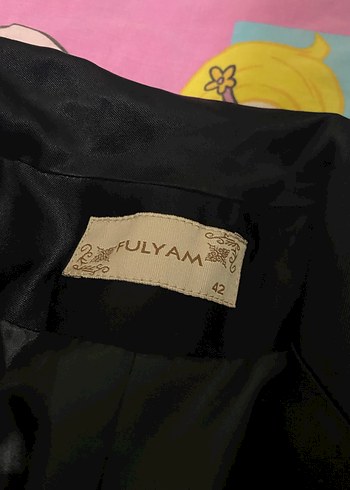 Siyah Düğmeli Kadın Blazer Ceket - Görsel 2