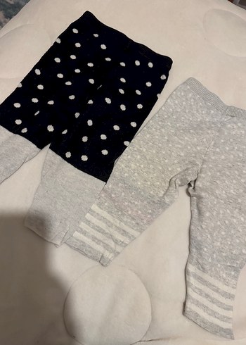 Kız bebek  Pamuklu Tayt 2li - Görsel 4