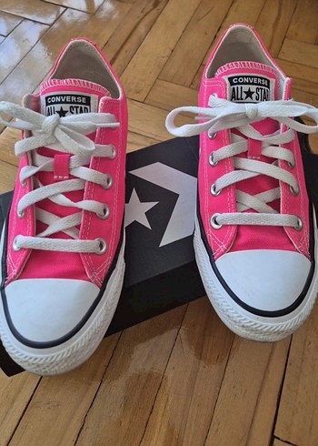 Pembe Converse Ayakkabı - Görsel 6