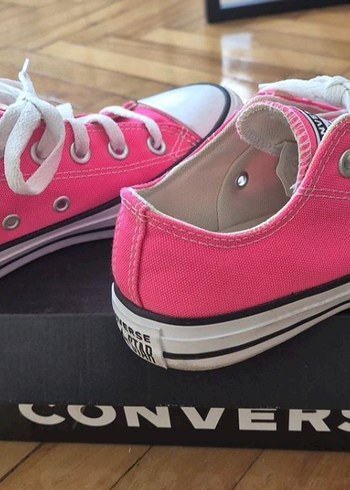 Pembe Converse Ayakkabı - Görsel 3