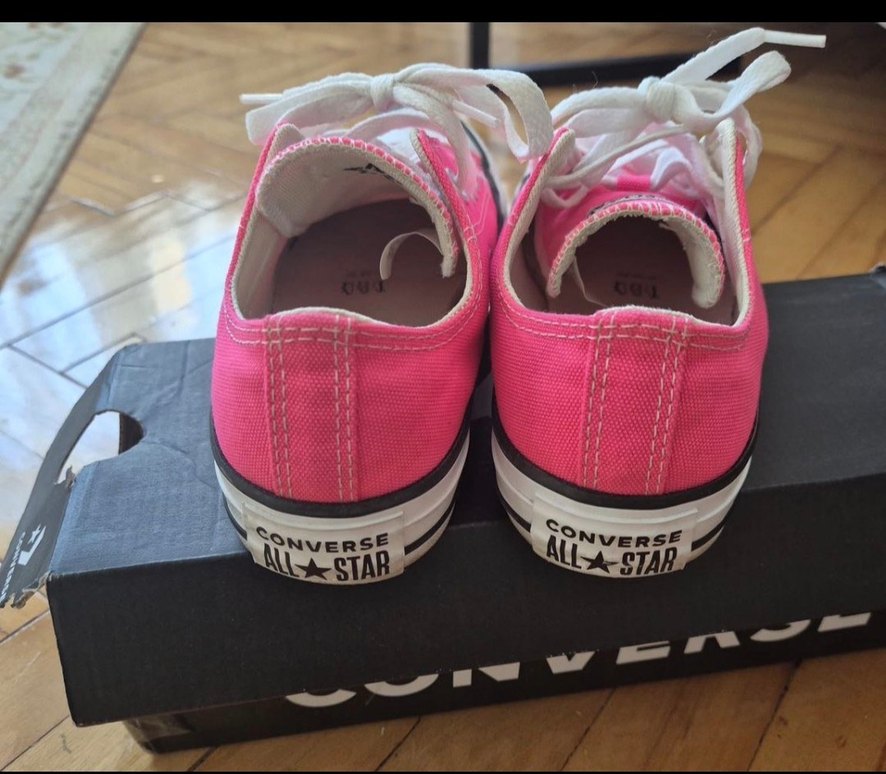 Pembe Converse Ayakkabı - Görsel 5