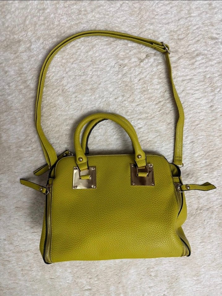 Sarı Kadın Çanta - Görsel 4