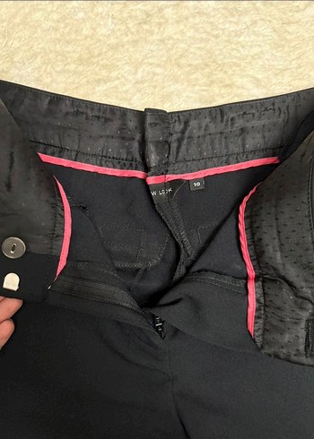 New Look Siyah Kadın Kumaş Pantolon - Görsel 4