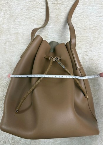 Mudo Açık Kahve Deri Kadın Çanta - Görsel 5