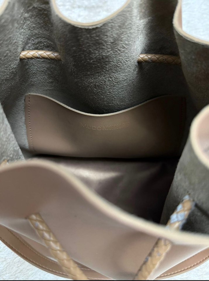 Mudo Açık Kahve Deri Kadın Çanta - Görsel 4