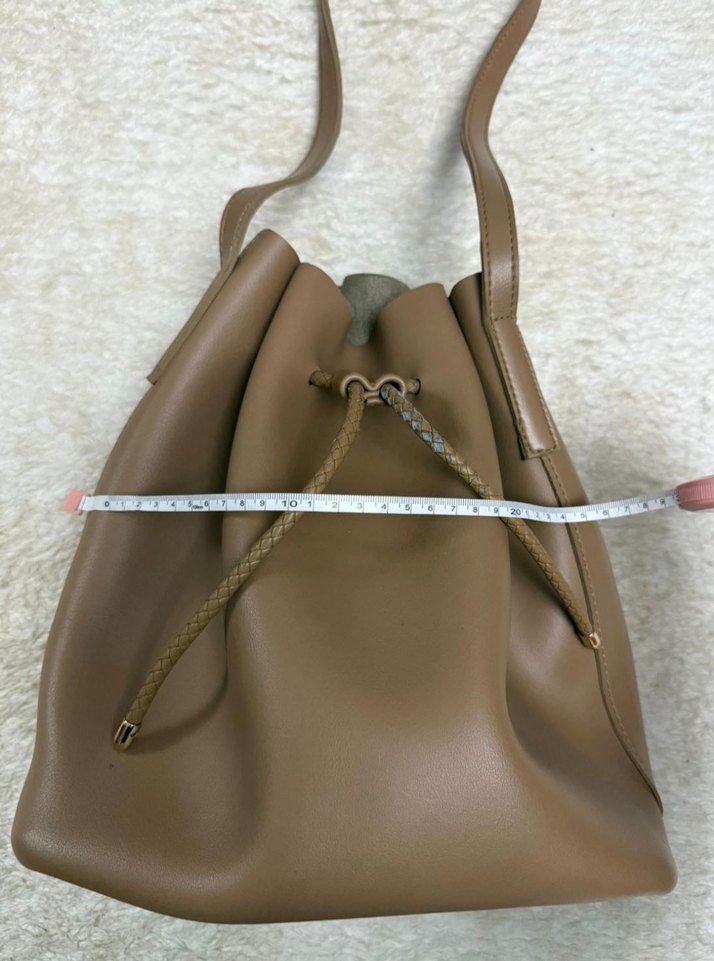 Mudo Açık Kahve Deri Kadın Çanta - Görsel 5