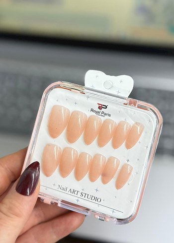 İstediğiniz 3 Takim  Takma Tırnak Seti  Orta Uzunluk - Görsel 9