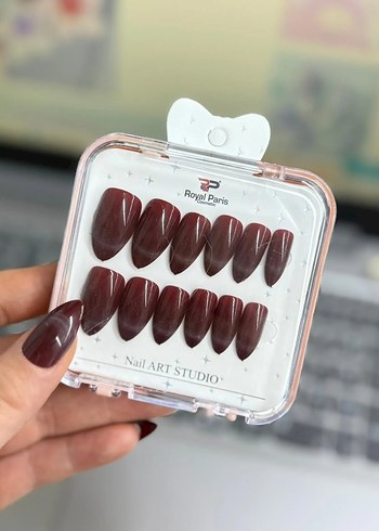 İstediğiniz 3 Takim  Takma Tırnak Seti  Orta Uzunluk - Görsel 2