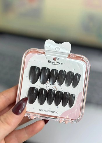İstediğiniz 3 Takim  Takma Tırnak Seti  Orta Uzunluk - Görsel 3