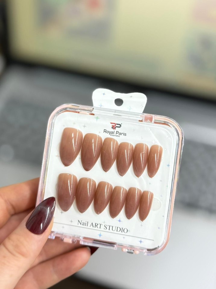 İstediğiniz 3 Takim  Takma Tırnak Seti  Orta Uzunluk - Görsel 4