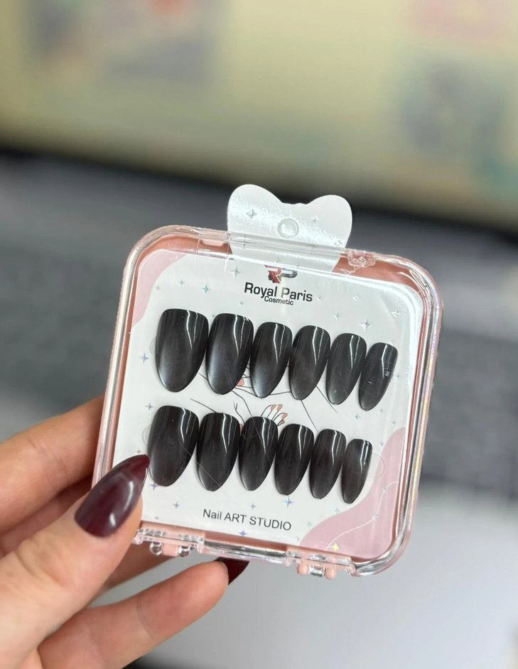 İstediğiniz 3 Takim  Takma Tırnak Seti  Orta Uzunluk - Görsel 3