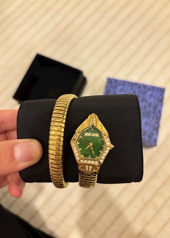 Just Cavalli Altın Renkli Kadın Saat - Görsel 2