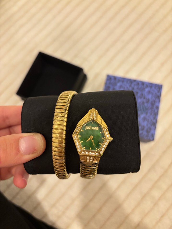 Just Cavalli Altın Renkli Kadın Saat - Görsel 3