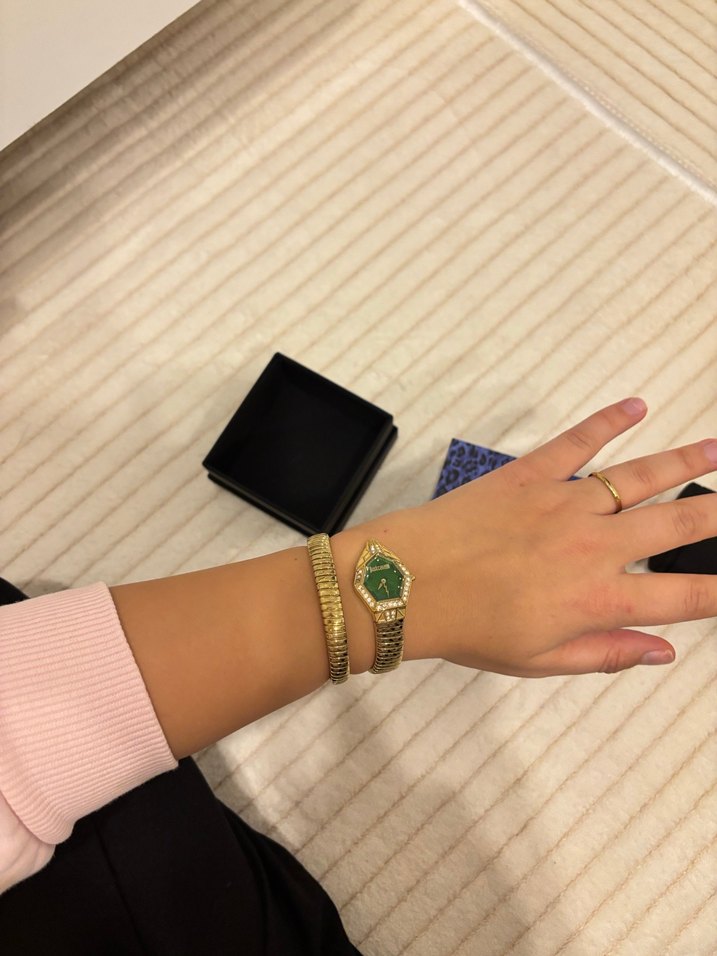 Just Cavalli Altın Renkli Kadın Saat - Görsel 5