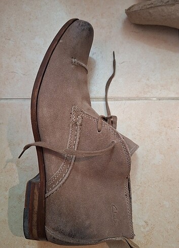 Clarks Deri Kösele yarım bot 41 numara