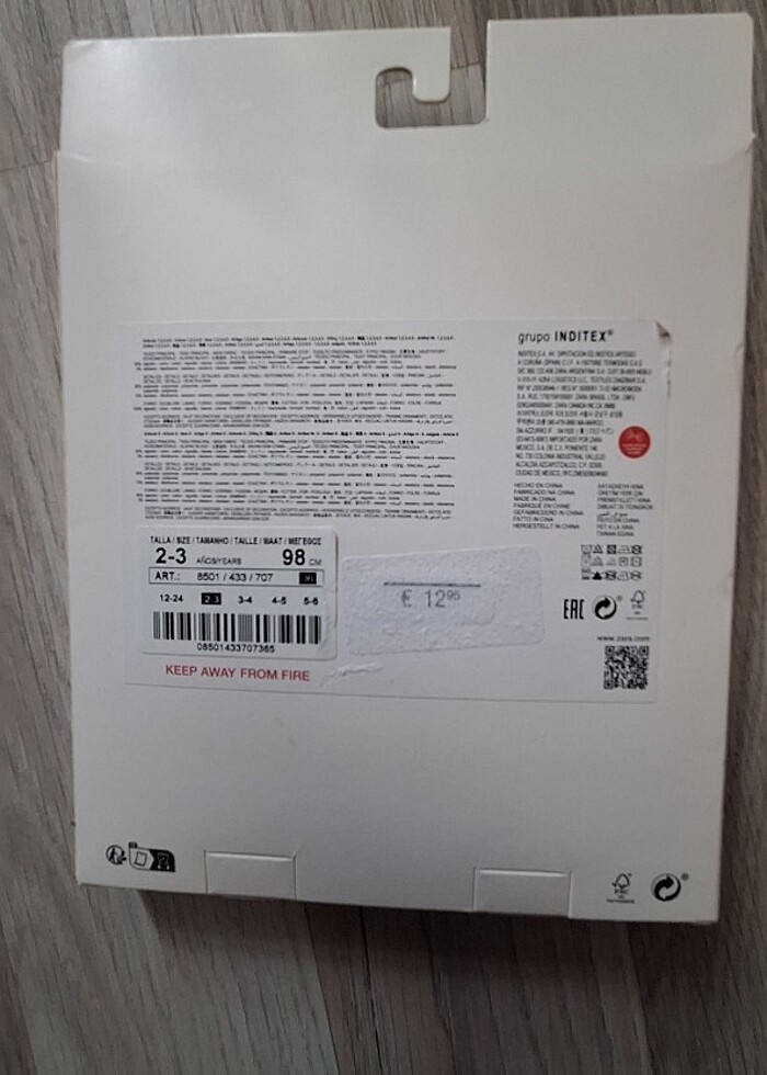 Zara çocuk külot 6'lı - Görsel 2