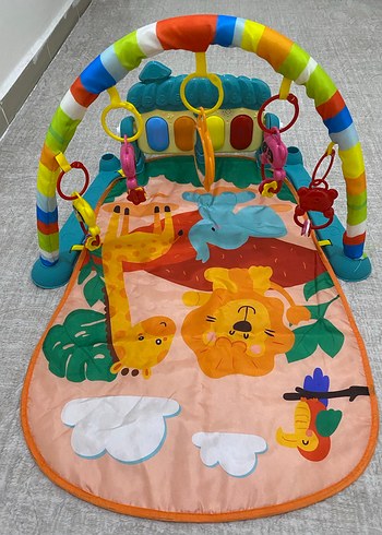 Renkli Bebek Oyun Halısı ve Aktivite Merkezi - Görsel 2