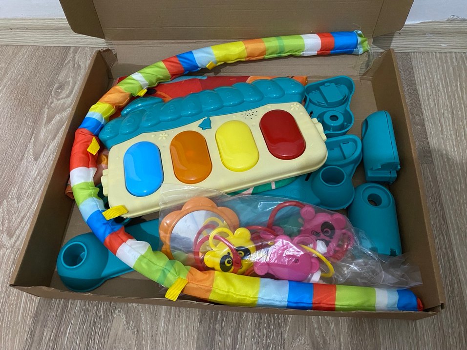 Renkli Bebek Oyun Halısı ve Aktivite Merkezi - Görsel 4