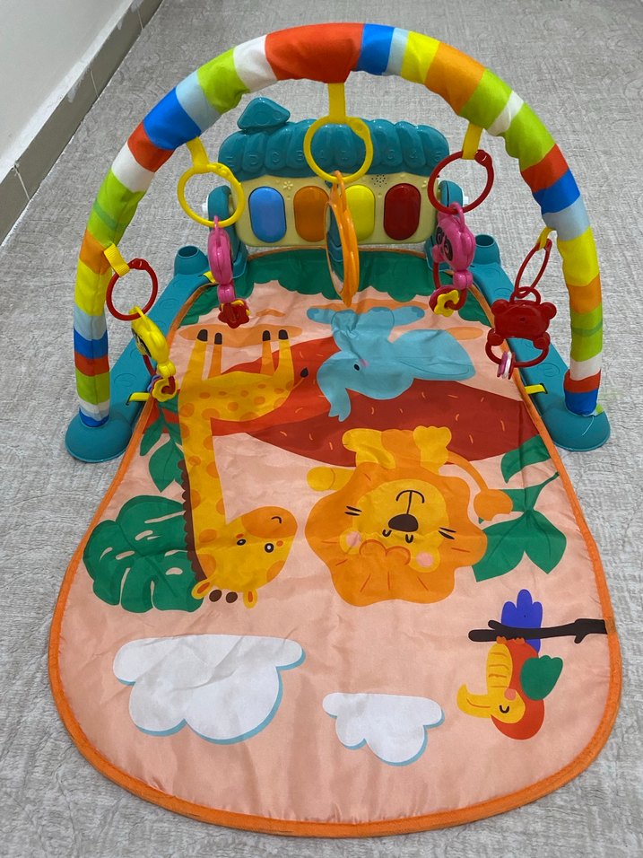 Renkli Bebek Oyun Halısı ve Aktivite Merkezi - Görsel 2