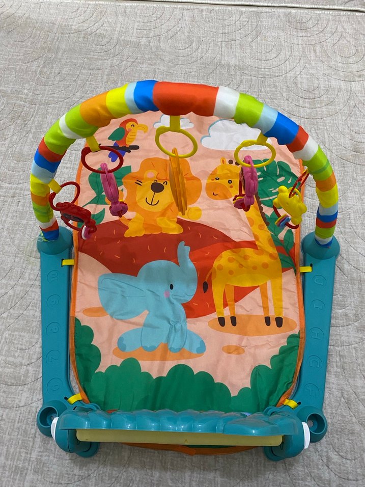 Renkli Bebek Oyun Halısı ve Aktivite Merkezi - Görsel 3