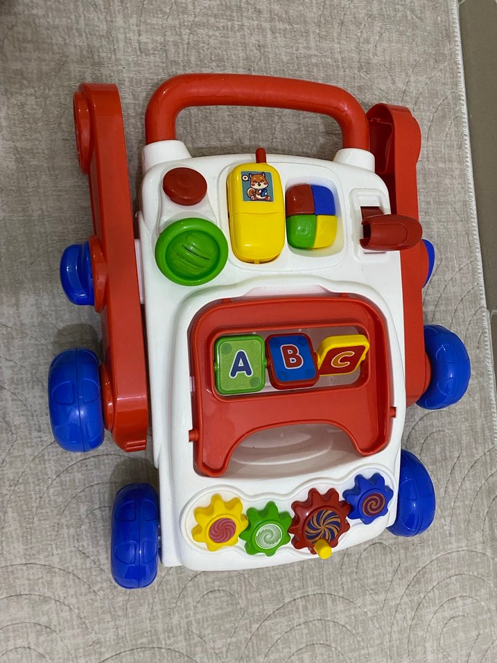Çok Renkli Bebek Yürüteci - Görsel 5