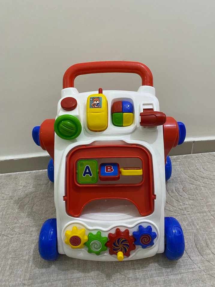 Çok Renkli Bebek Yürüteci - Görsel 3