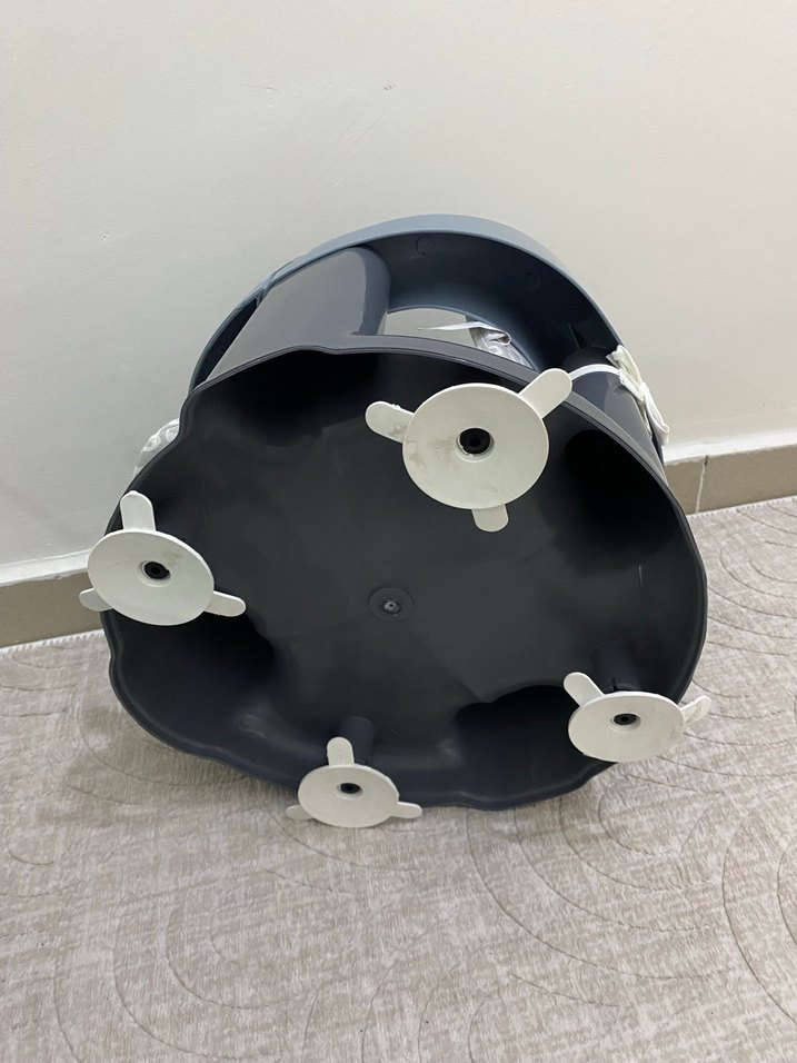 Gri Babyjem Bebek Mama Sandalyesi - Görsel 4