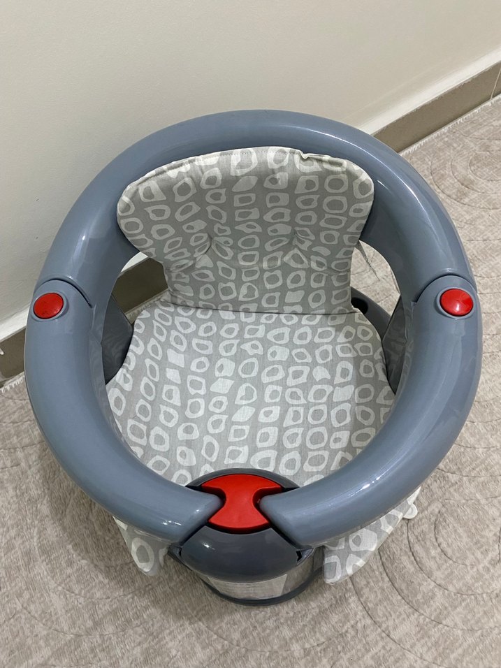 Gri Babyjem Bebek Mama Sandalyesi - Görsel 2