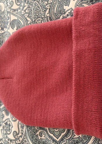 Gül kurusu  Kadın Örgü Bere - Görsel 2